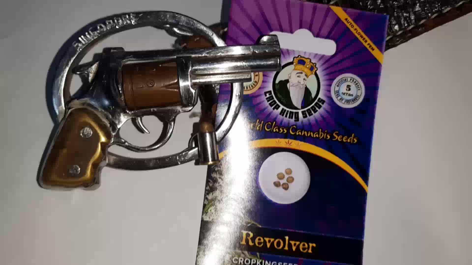 Revolver Auto Flower Feminized Marijuana Seeds STRAIN FACTS - Crop King Seeds